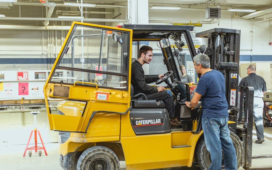 Formateur pour chariot élévateur